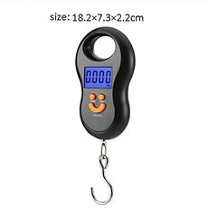 Pocket-Sized Electronic Hanging Scale with Backlight