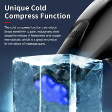 Electric Cold Compress Massage Gun for Deep Tissue Relief